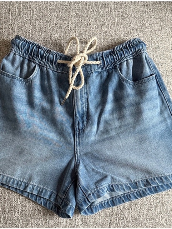 LOFT Pants - LOFT Light Blue Jean Shorts